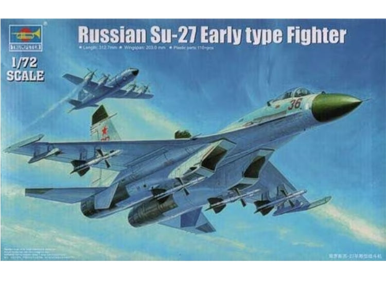 1/72 Trumpeter - Sukhoi SU-27 Flanker Early