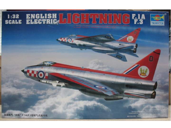 1/32 Trumpeter - BAE Lightning F.1A/F.3