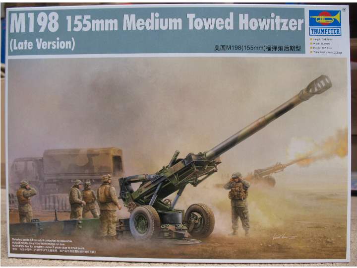 1/35 Trumpeter - M198 155mm Medium Towed Howitzer (Late Version)