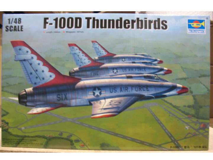 1/48 Trumpeter - F-100D Thunderbirds