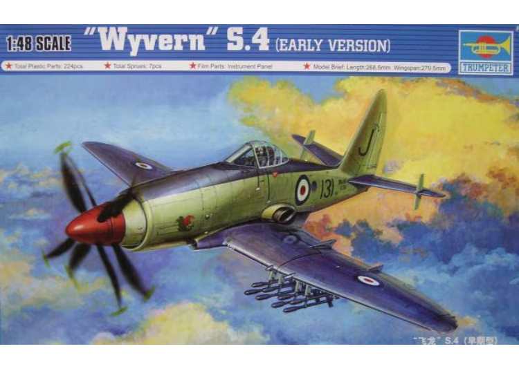 1/48 Trumpeter - Westland Wyvern S.4 (early)