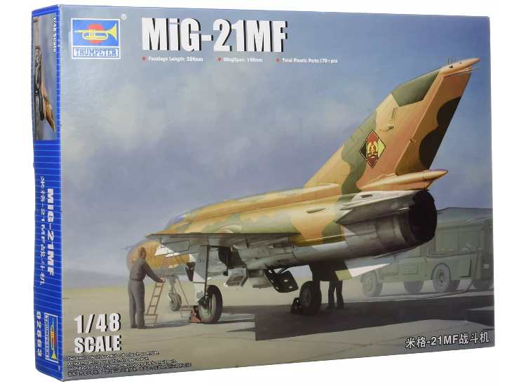1/48 Trumpeter - Mig-21 MF Fishbed