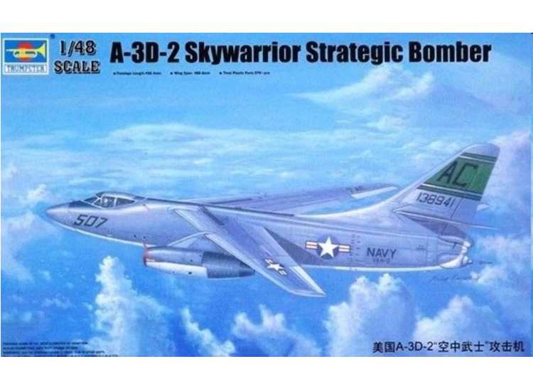 1/48 Trumpeter - A-3D-2 Skywarrior Strategic Bomber