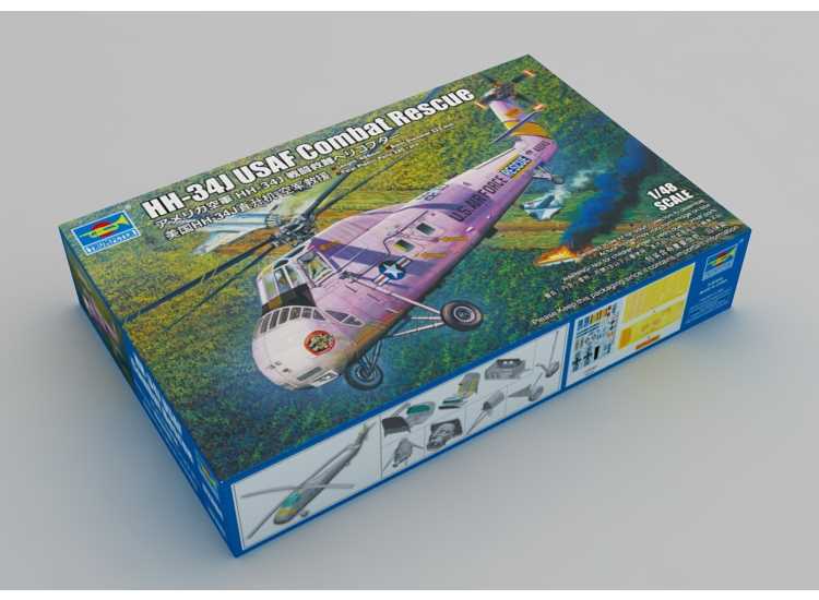 1/48 Trumpeter - HH-34J USAF Combat Rescue