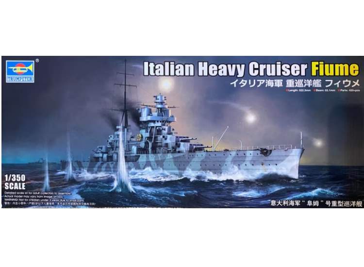 1/350 Trumpeter - Italian Heavy Cruiser Fiume