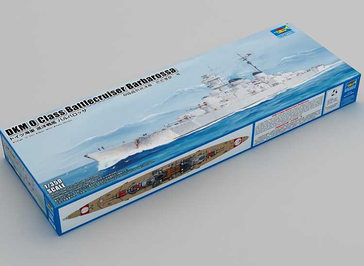 1/350 Trumpeter - DKM O Class Battlecruiser Barbarossa