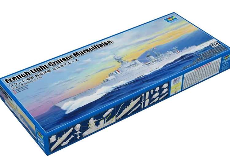 1/350 Trumpeter - French Light Cruiser Marseillaise