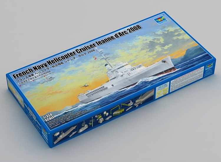 1/350 Trumpeter - French Navy Jeanne d'Arc 2008 Helicopter Cruiser Ship