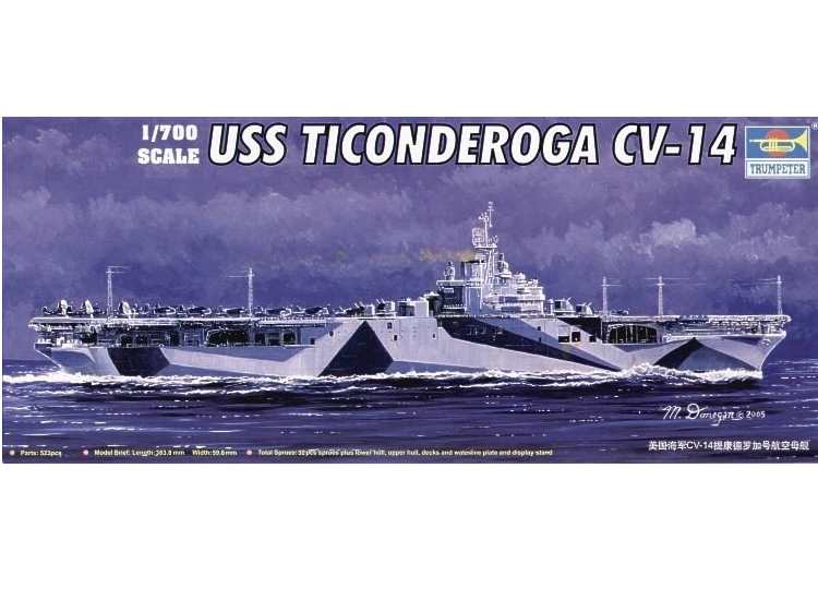 1/700 Trumpeter - USS Ticonderoga CV-14