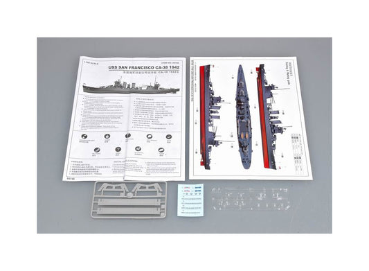 1/700 Trumpeter - USS San Francisco CA-38 (1942)
