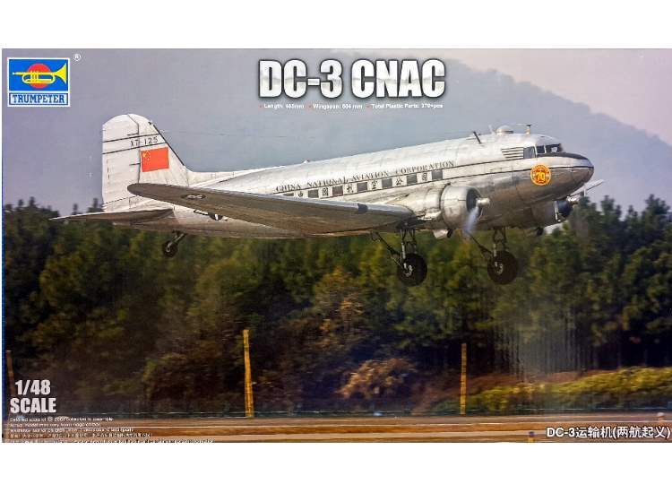 1/48 Trumpeter - DC-3 CNAC