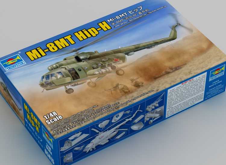 1/48 Trumpeter - Mi-8MT Hip-H