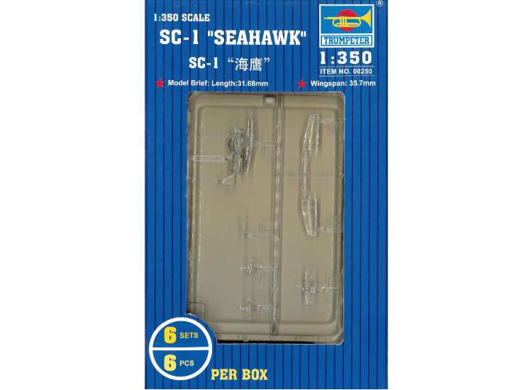 1/350 Trumpeter - US Navy SC-1 Seahawk