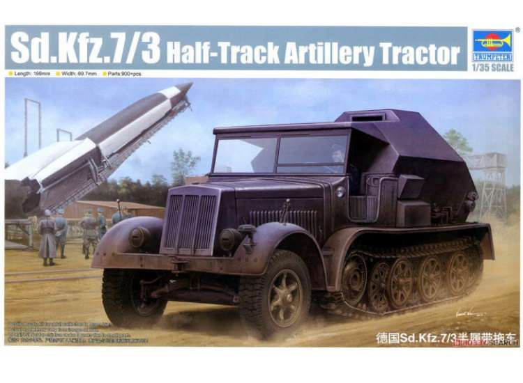 1/35 Trumpeter - Sd.Kfz. 7/3 Half-Track Artillery Tractor