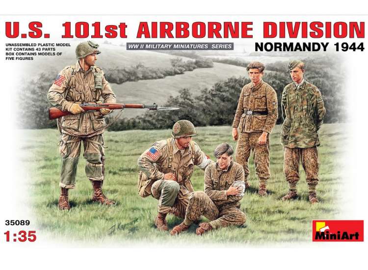 Miniart UMA35089 1/35 - US 101st Airborne Division Normandy 1944