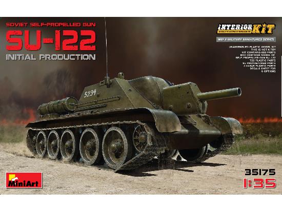 1/35 Miniart - SU-122 Initial Production. Full Interior Kit