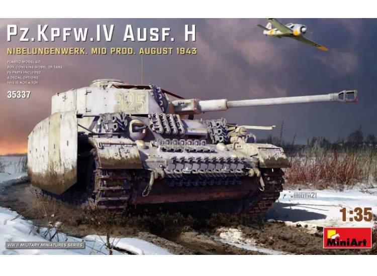 1/35 Miniart - Pz.Kpfw.IV Ausf. H Nibelungenwerk Mid Prod. August 1943