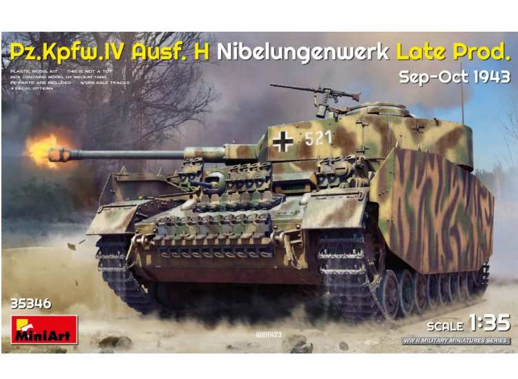 1/35 Miniart - Pz.Kpfw.IV Ausf. H Nibelungenwerk