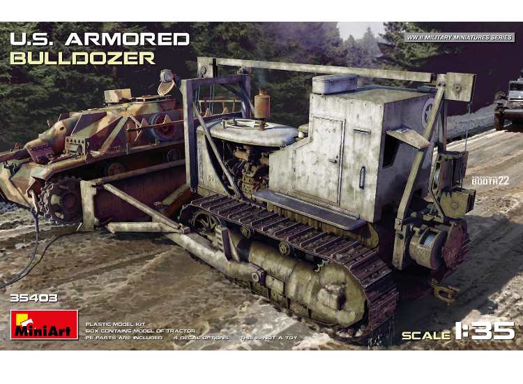 Miniart UMA35403 1/35 - US Armoured Bulldozer