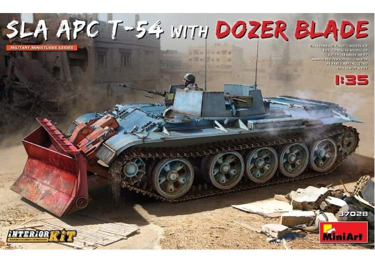 1/35 Miniart - SLA Heavy APC SLA APC T-54 w/Dozer Blade w/ Interior Kit