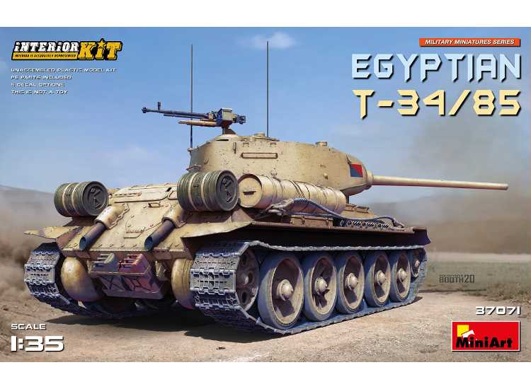 1/35 Miniart - Egyptian T-34/85. Interior Kit