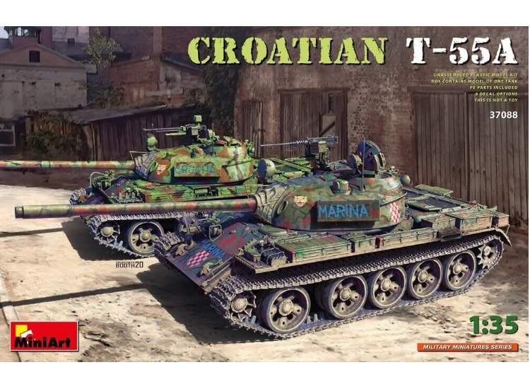 1/35 Miniart - Croatian T-55A
