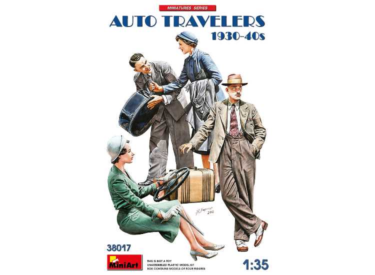 1/35 Miniart - Auto Travellers 1930-40S