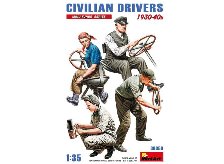 1/35 Miniart - Civilian Drivers 1930-40s