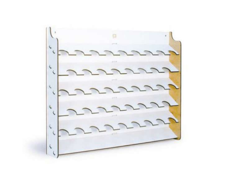 - Vallejo - Wall Mounted Paint Display for 17ml Bottles (43)