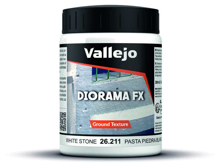 Vallejo VA26211 200ml - Ground Texture - White Stone