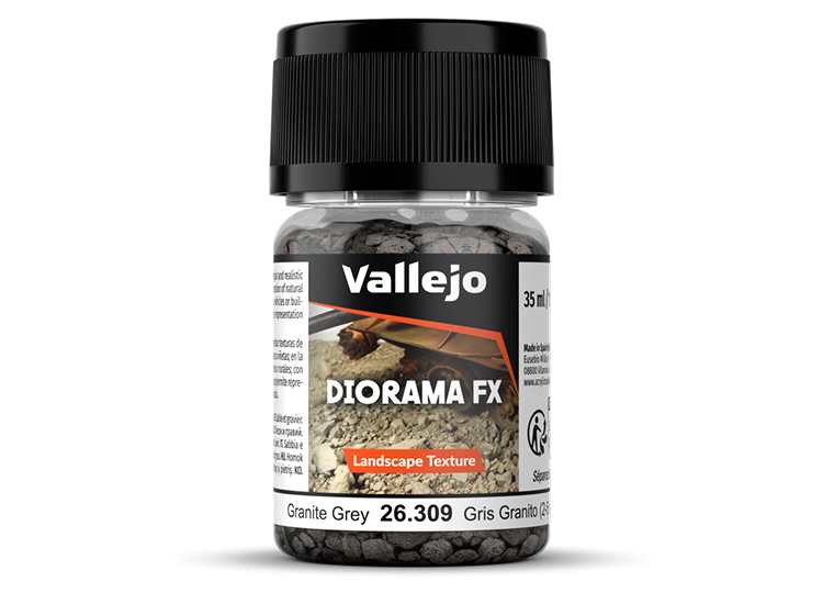 Vallejo VA26309 35ml - Landscape Texture - Granite Grey 2-5 mm