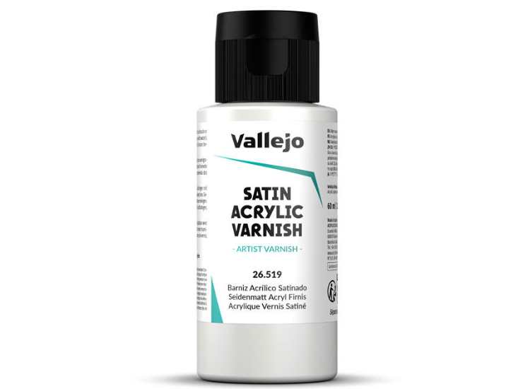 60ml Vallejo - Liquid Acrylic Varnish Satin - 60ml