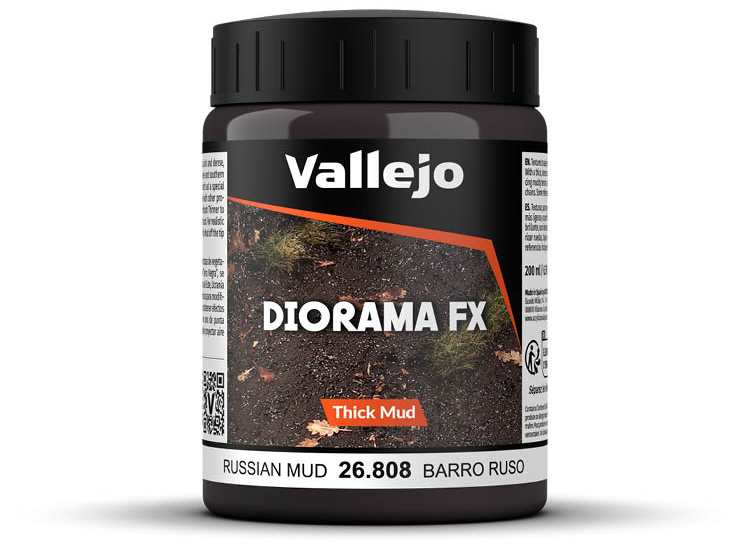 Vallejo VA26808 200ml - Diorama Thick Mud - Russian Mud