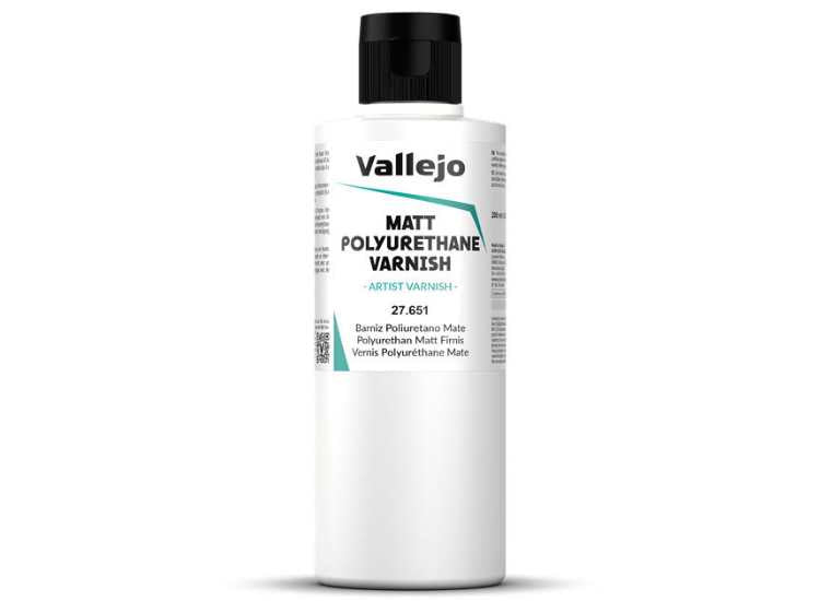 200ml Vallejo - Polyurethane Matt Varnish