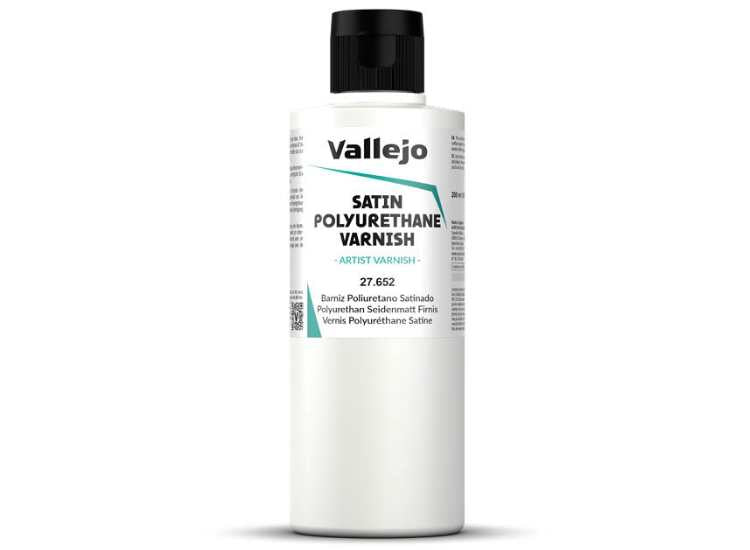 200ml Vallejo - Polyurethane Satin Varnish