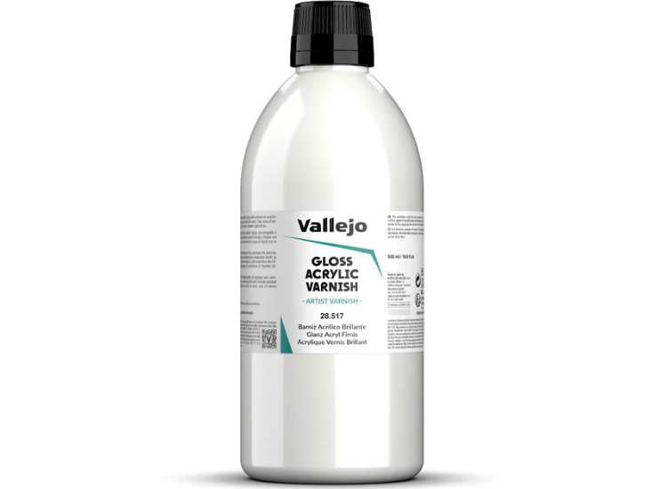 500ml Vallejo - Liquid Acrylic Varnish Gloss - 500ML