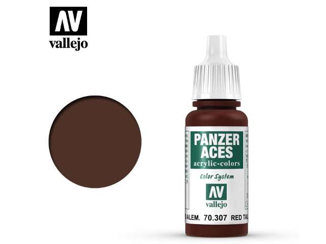 17ml Vallejo - Panzer Aces - 307 Red Tail Light
