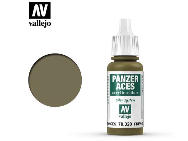 17ml Vallejo - Panzer Aces - 320 French Tank Crew