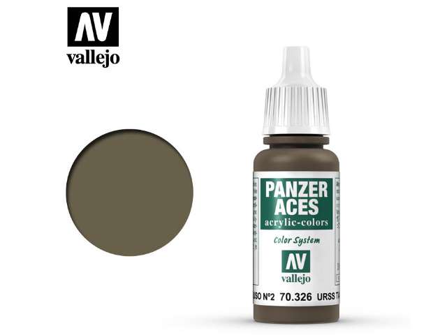 17ml Vallejo - Panzer Aces - 326 Russian Tank Crew II