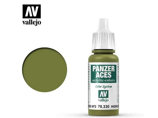 17ml Vallejo - Panzer Aces - 330 Highlight Russian Tank Crew II