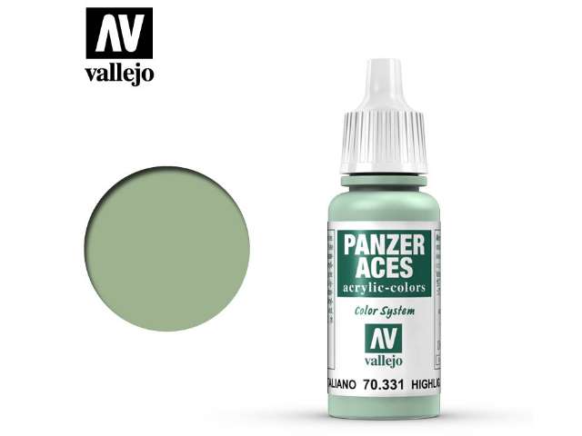 17ml Vallejo - Panzer Aces - 331 Highlight Italian Tank Crew