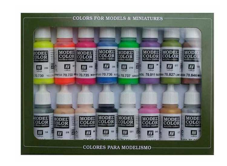 17ml x16 Vallejo - Model Colour Wargames Special Set x16