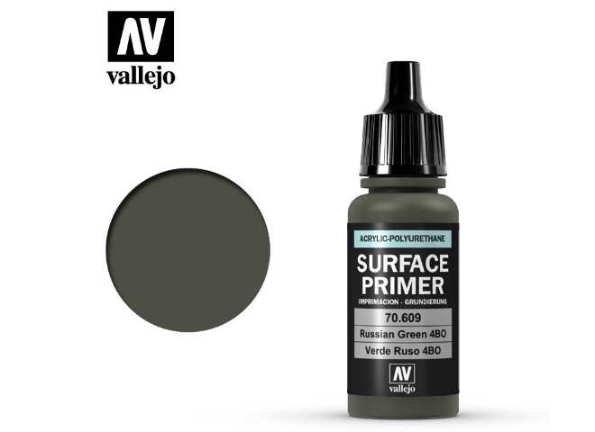 17ml Vallejo - Polyurethane Primer - Russian Green