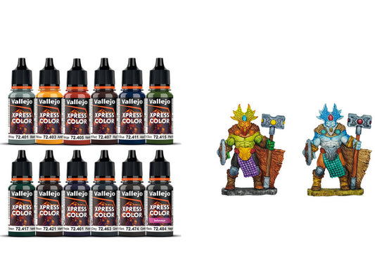 18ml x12 Vallejo - Xpress Color Starter Set