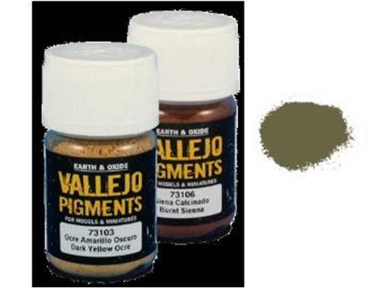 30ml Vallejo - Pigments - 73109 Natural Umber