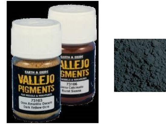 30ml Vallejo - Pigments - 73123 Dark Steel