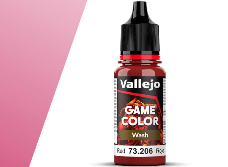 18ml Vallejo - Red Wash