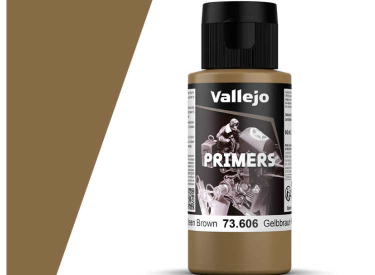 60ml Vallejo - Acrylic Primer German Green Brown (RAL 8000)