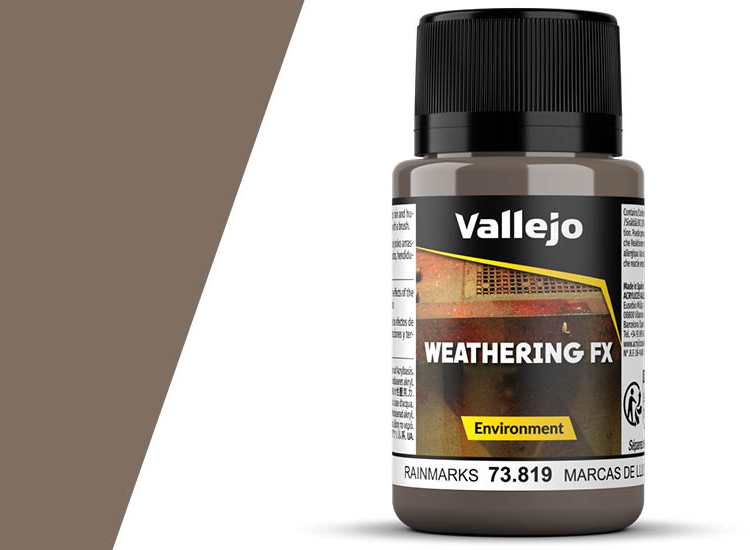 Vallejo VA73819 40ml - Weathering Effects - Environment - Rain Marks