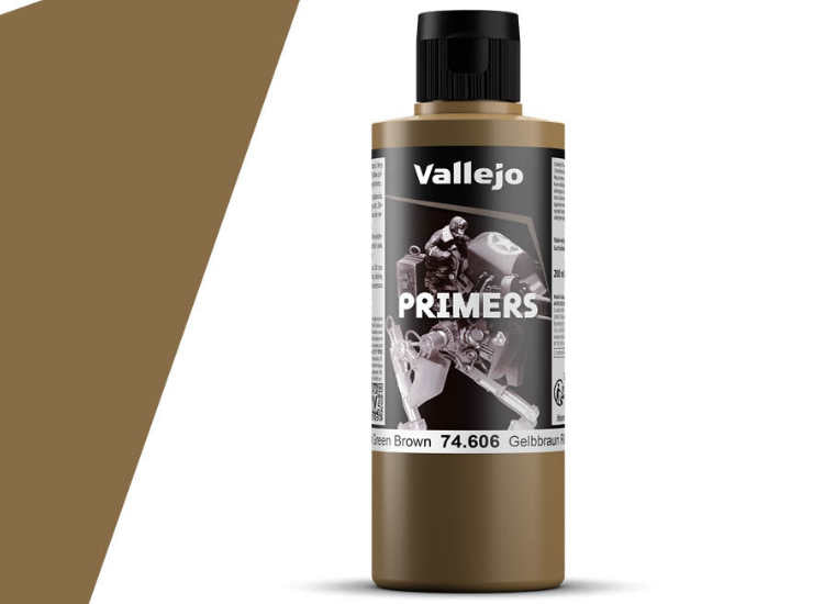 200ml Vallejo - Acrylic Polyurethane - Primer German Green Brown